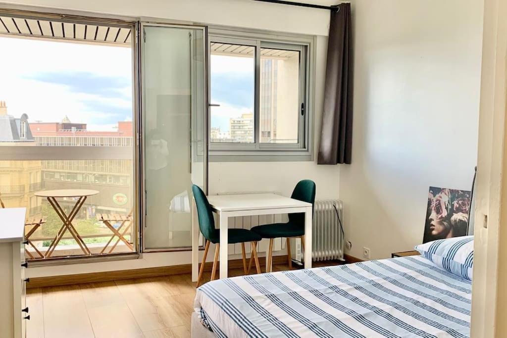 Cosy Studio Balcon Paris Montparnasse Екстер'єр фото
