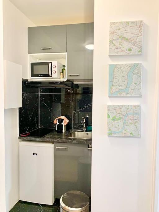 Cosy Studio Balcon Paris Montparnasse Екстер'єр фото